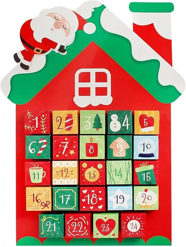 Marke: Generisch Adventskalender Boxen Zum Befüllen Weihnachtsbaumform Befüllbare — Advent und Tisch