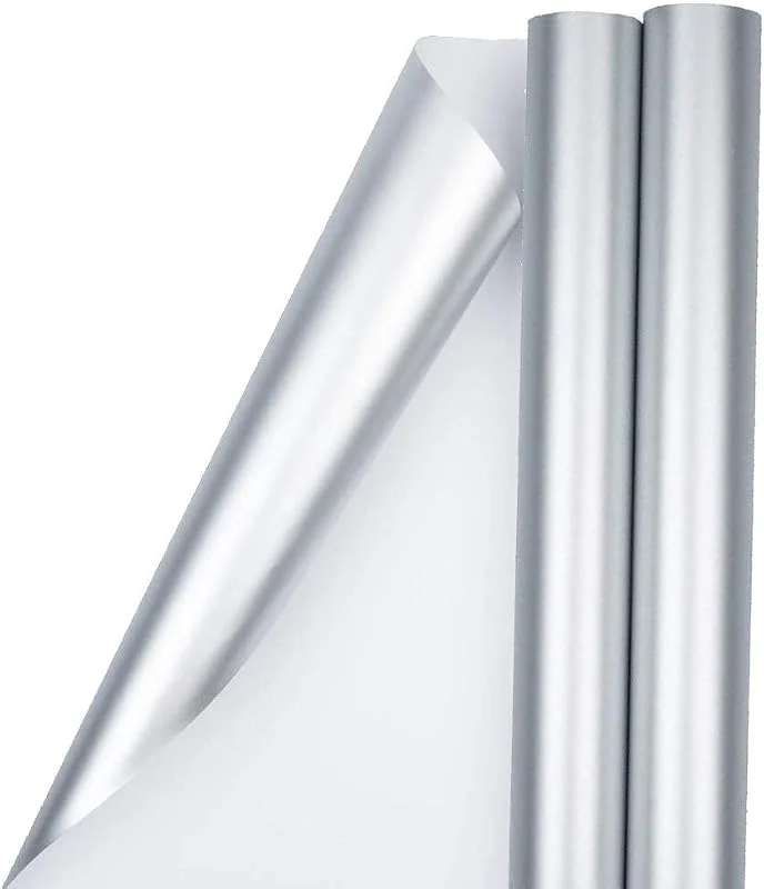 Marke: Stewo Stewo Geschenkpapier Silber 1 Rolle 70 x 200 cm — Geschenkverpackung