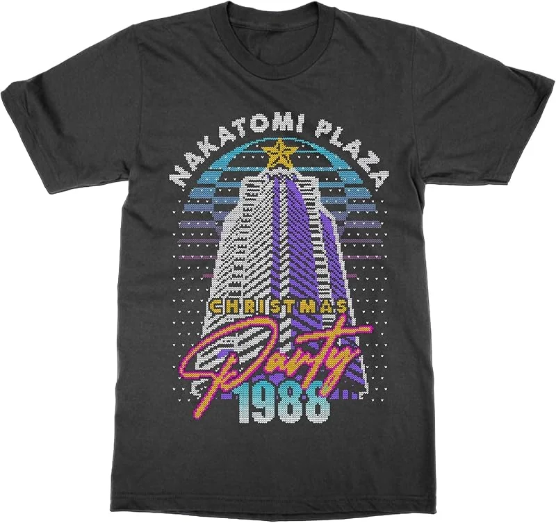 Marke: Generic Nakatomi Plaza Party 1988 Weihnachtspullover T-Shirt — Weihnachtsmode