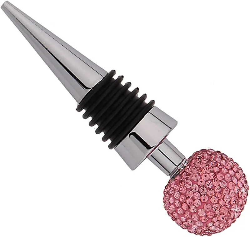 Marke: BESTOYARD BESTOYARD Weinflaschenverschluss Weinstopper mit Rhinestone Zinklegierung — Wein und Festtafel